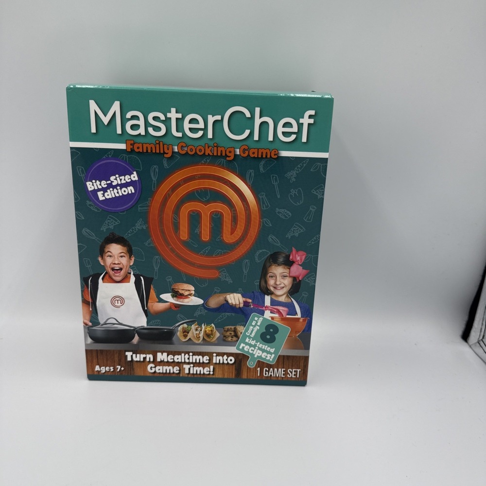 NEW! Master Chef Family Cooking Game Authentic Fun Time Holiday Birthday Gift - Picture 1 of 6